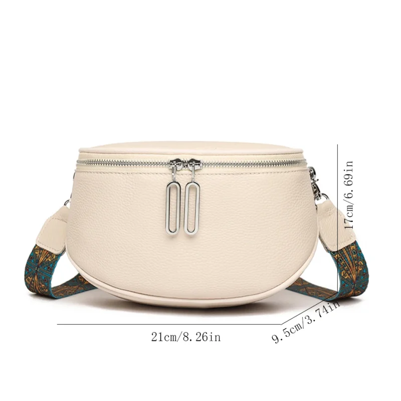 Eco Chic Leather Tote Bag - Genuine Cowhide - Image 4