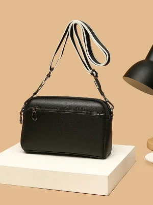 100% Genuine Leather Crossbody Bag