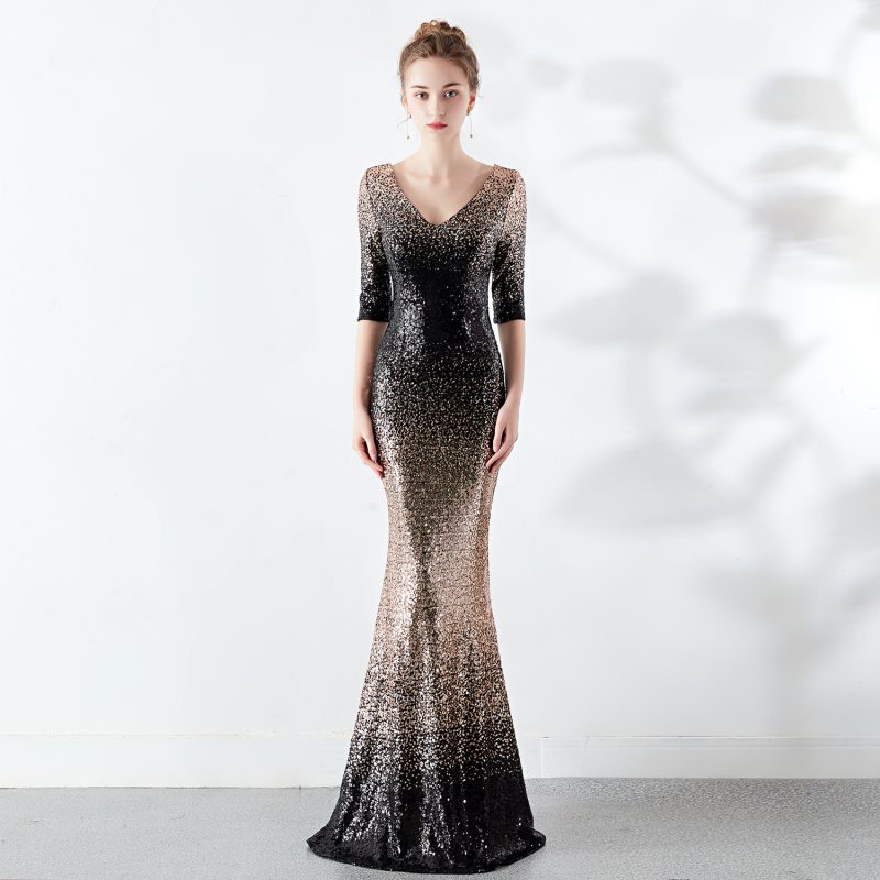 SlimFit Sequined Dress: Women's Elegant Cocktail - Image 3