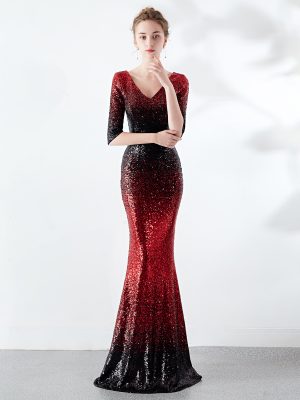 SlimFit Sequined Dress: Women’s Elegant Cocktail