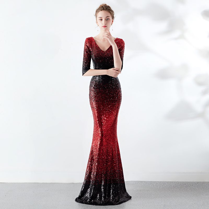 SlimFit Sequined Dress: Women's Elegant Cocktail