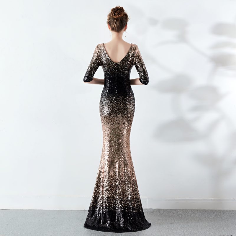 SlimFit Sequined Dress: Women's Elegant Cocktail - Image 5