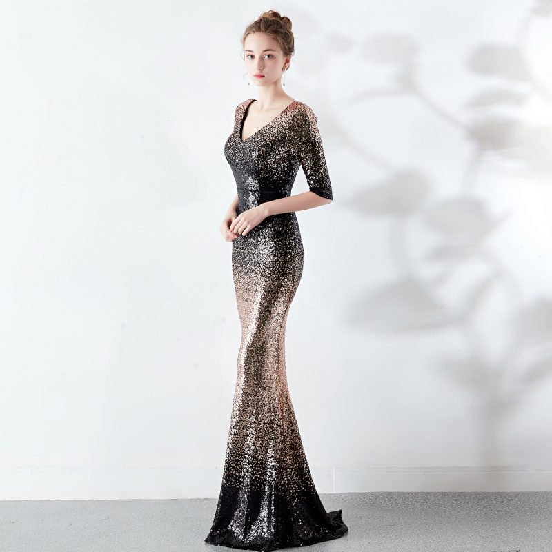 SlimFit Sequined Dress: Women's Elegant Cocktail - Image 4