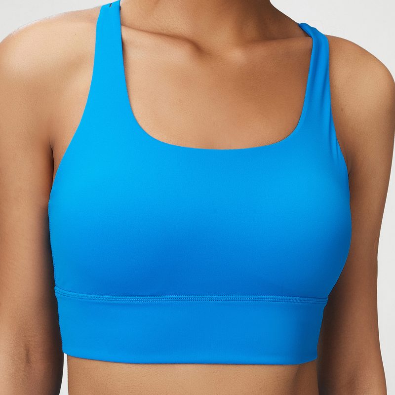 Seamless Liquid Glue Shoulder Strap Sports Underwear: Women's Yoga Vest Sports Bra - Image 8
