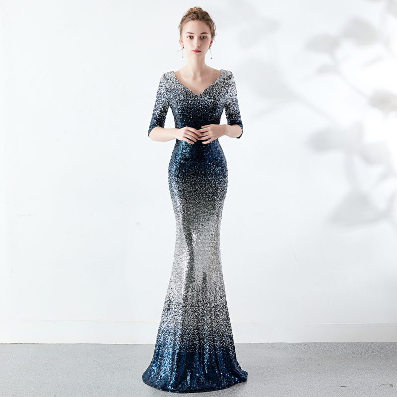 SlimFit Sequined Dress: Women's Elegant Cocktail - Image 2