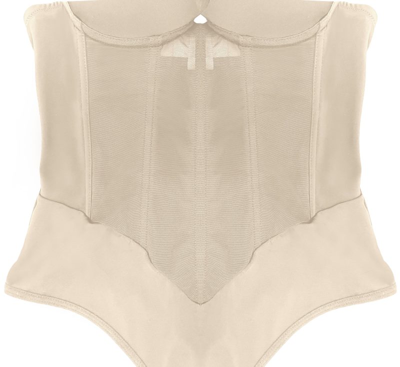 Backless Siamese Body Shaping Corset: Strap Bra - Image 14