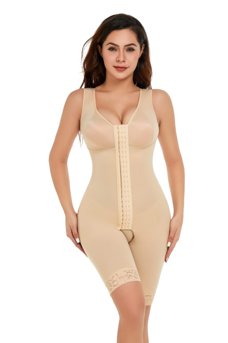 Row Buckle Corset Jumpsuit: Plus Size - Image 5