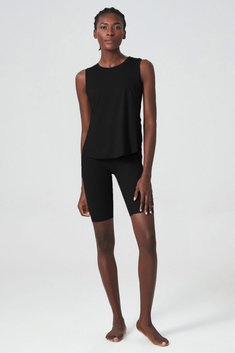 Running Sleeveless Tank Top Shorts Workout Clothes Set - Image 11