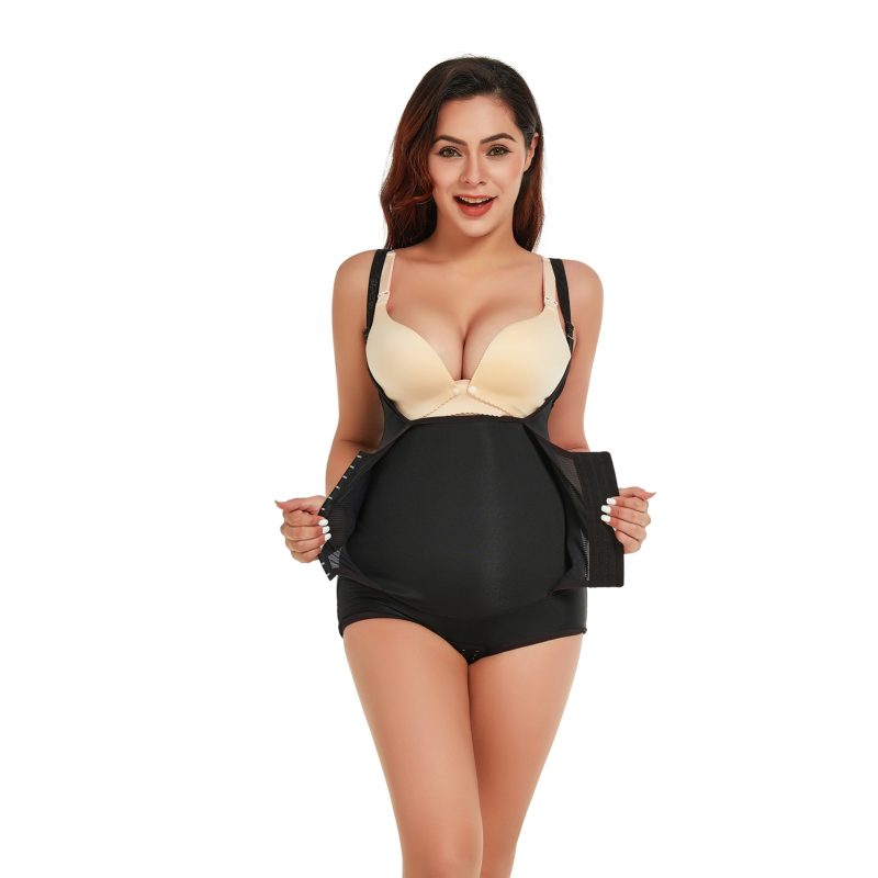 Bodycon Slimming Jumpsuit: Shoulder Strap, Corset Buckle