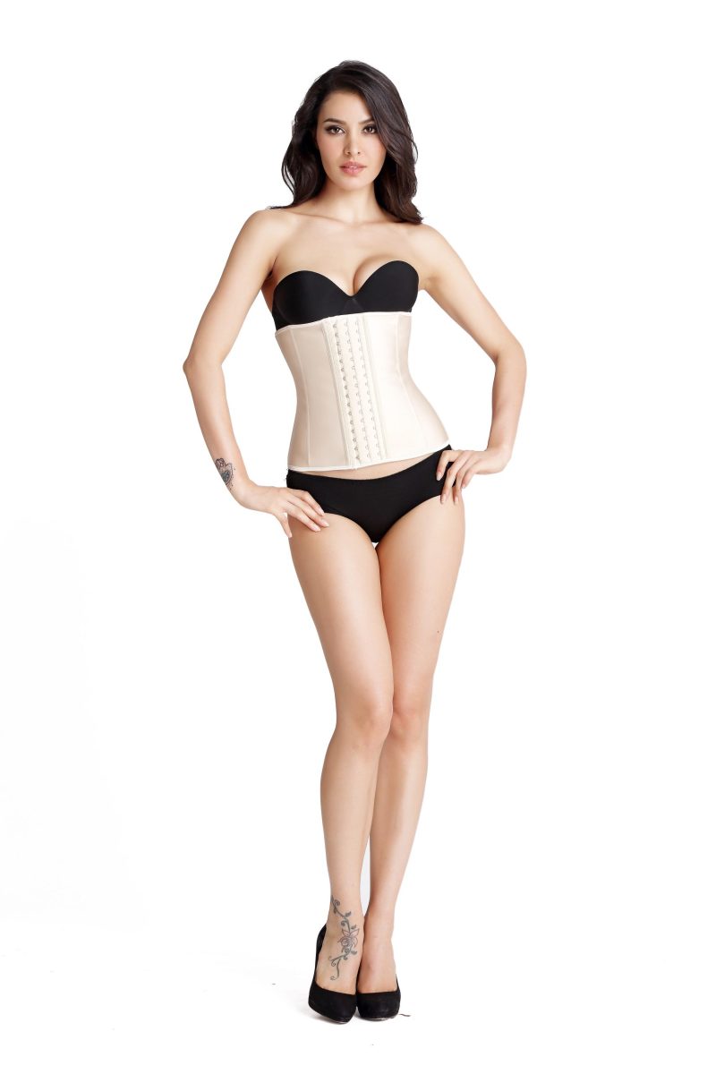 Three-Layer Latex Waist Trainer: Big Buckle Design - Image 2