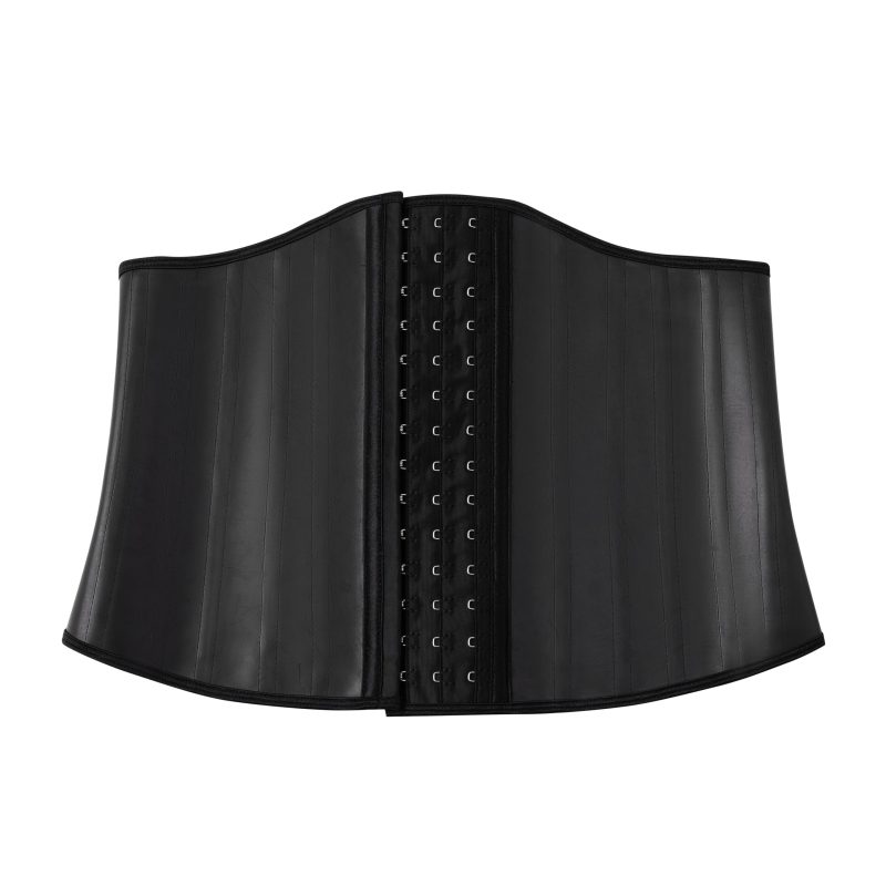 Latex Waist Trainer: Breast Support, Sports Girdle - Image 3
