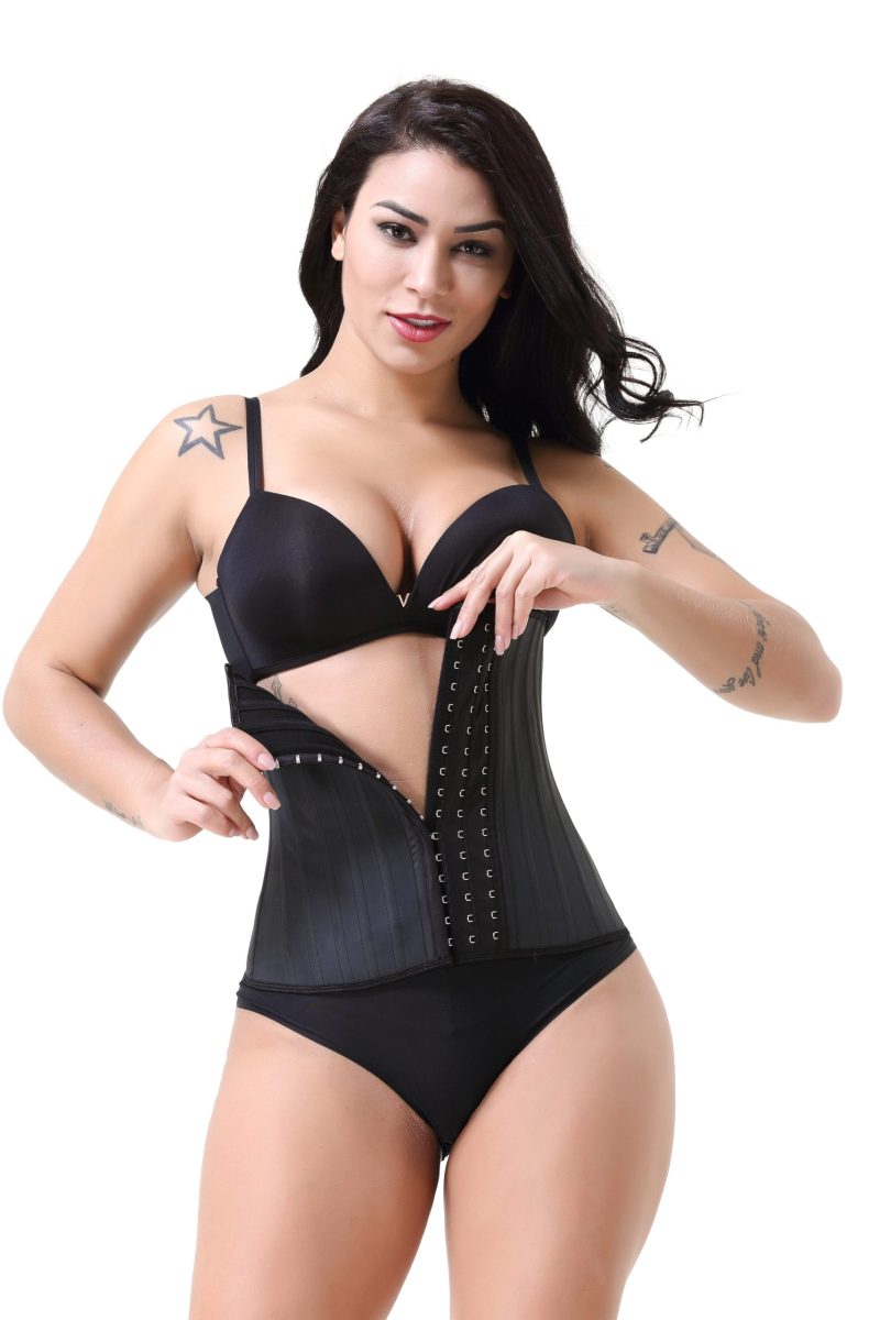 Postpartum Rubber Corset: Zipper Closure, Belly Band - Image 2