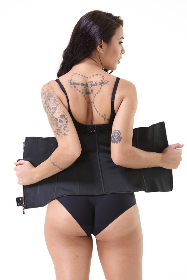 Postpartum Rubber Corset: Zipper Closure, Belly Band - Image 2