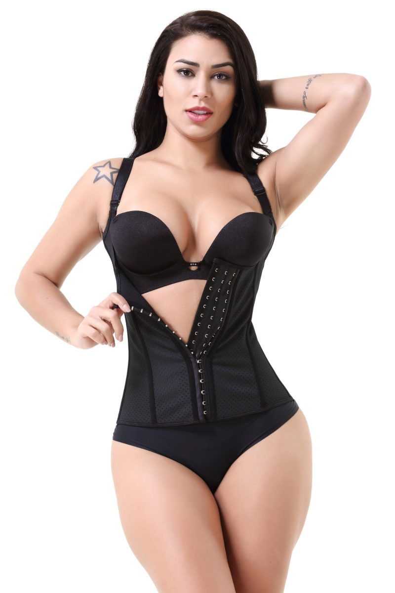 Latex Chest Support Tight Vest: Bone Punching - Image 2