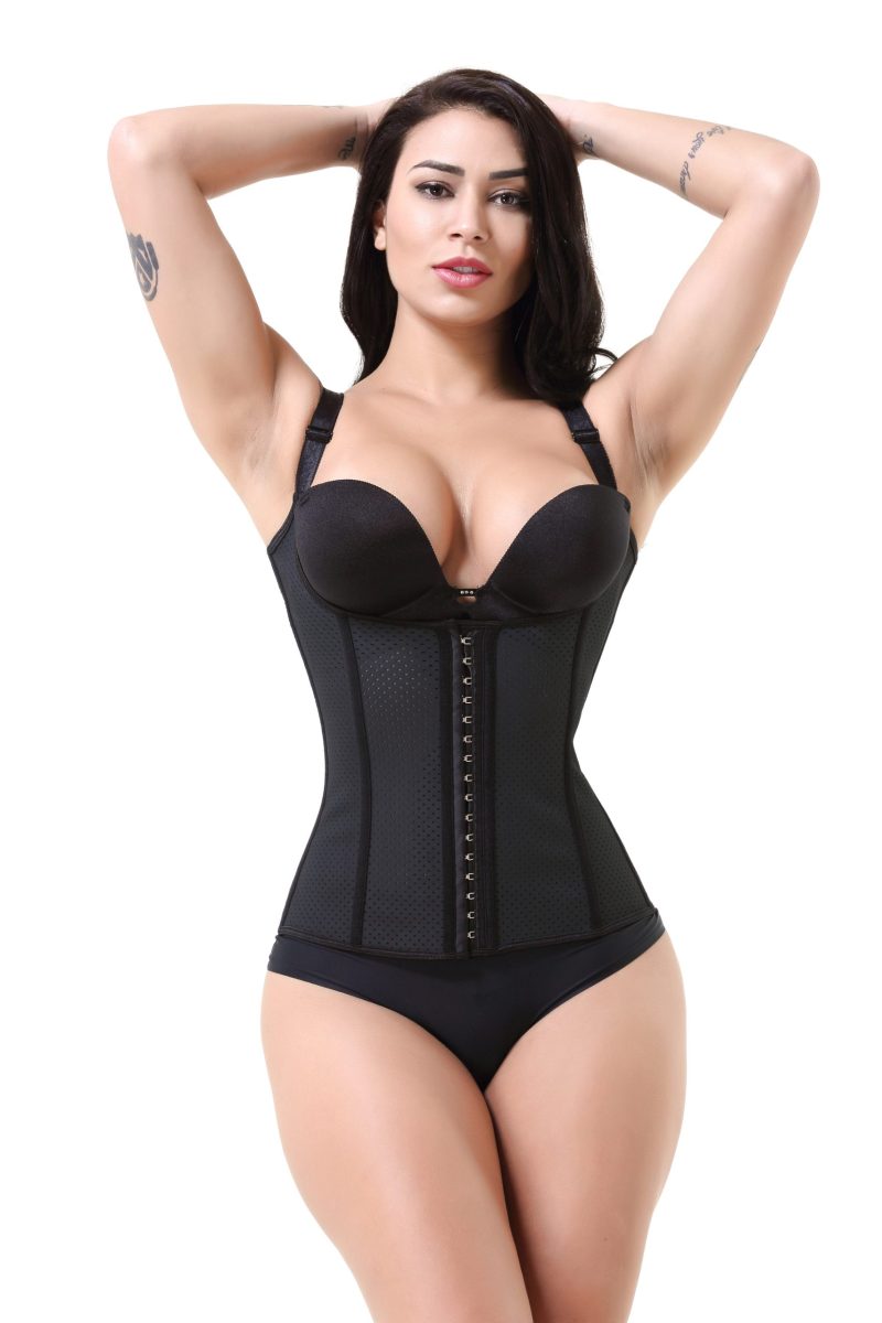 Latex Chest Support Tight Vest: Bone Punching - Image 4