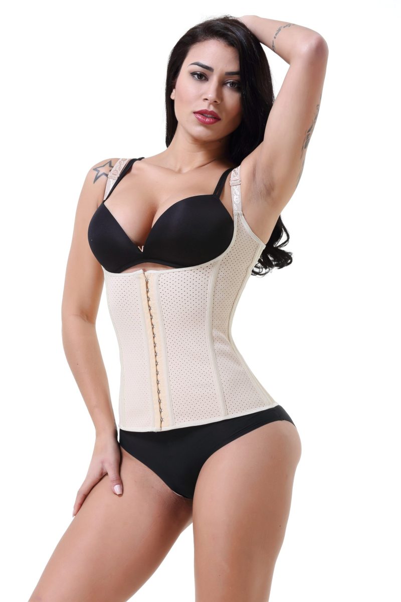Latex Chest Support Tight Vest: Bone Punching - Image 7