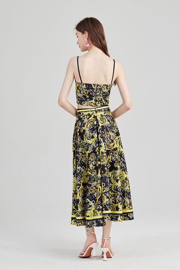 Contemporary Strapless Top and Skirt Coord - Stay on Trend with Fashionable Flair! - Image 5