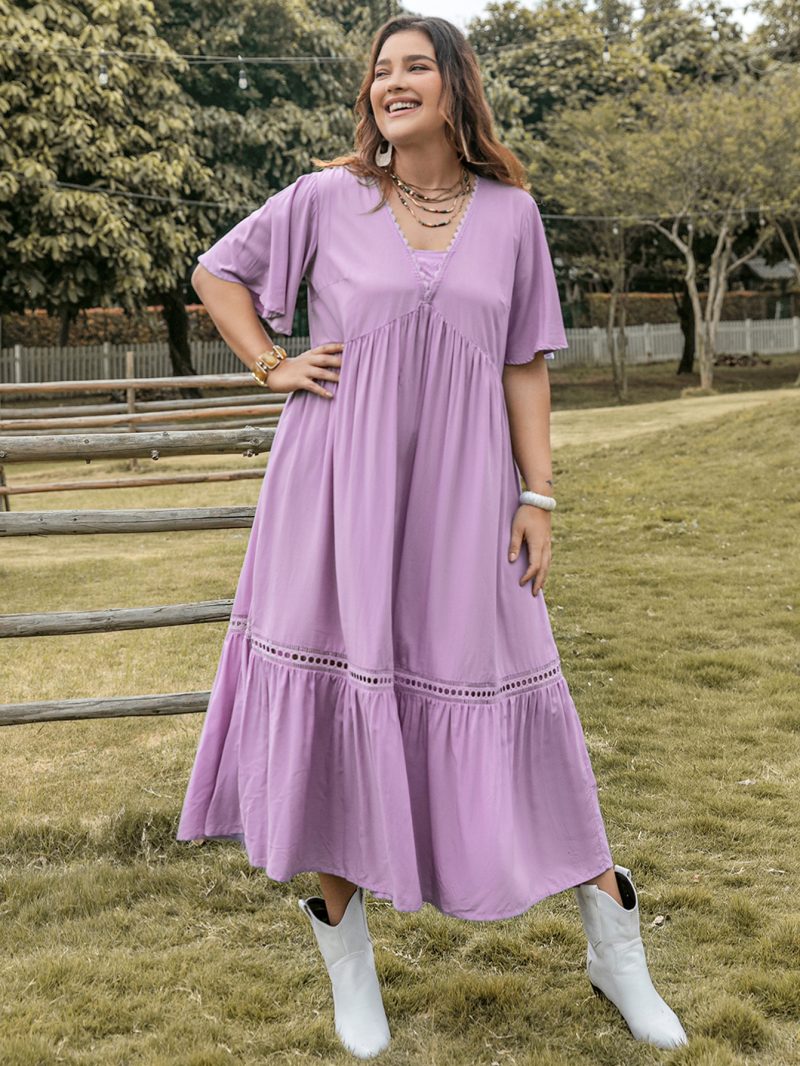 Plus Size Women's Casual Dress for Multiple Occasions