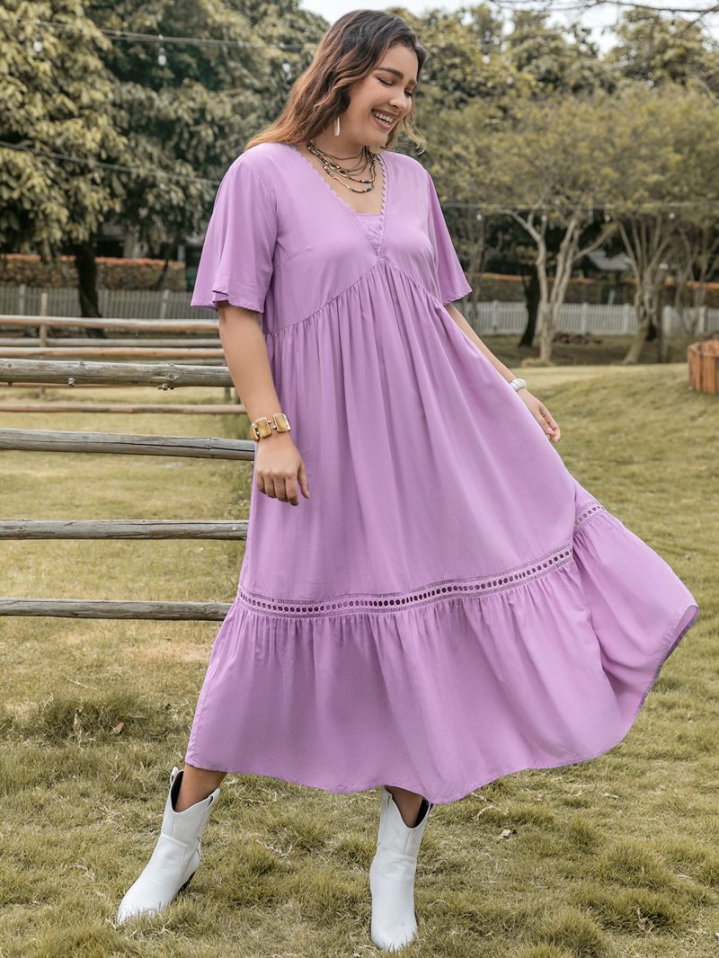 Plus Size Women's Casual Dress for Multiple Occasions - Image 4
