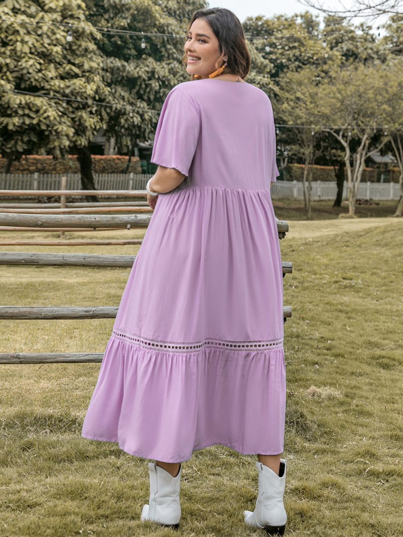 Plus Size Women's Casual Dress for Multiple Occasions - Image 5