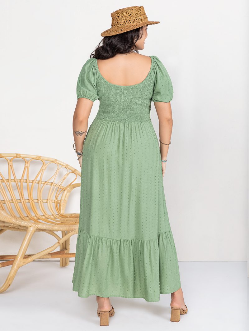 Plus Size A-line Dress Suitable for Multiple Occasions - Image 8