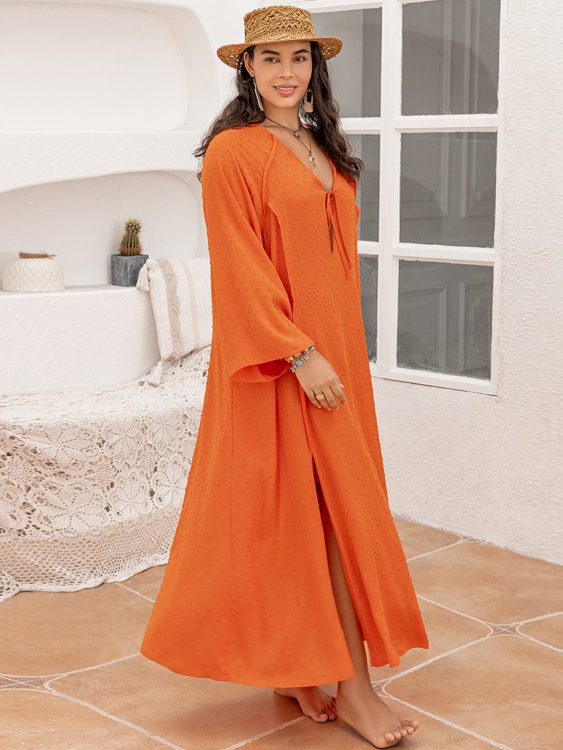 Women's Casual Holiday Dress: Long Length - Image 4