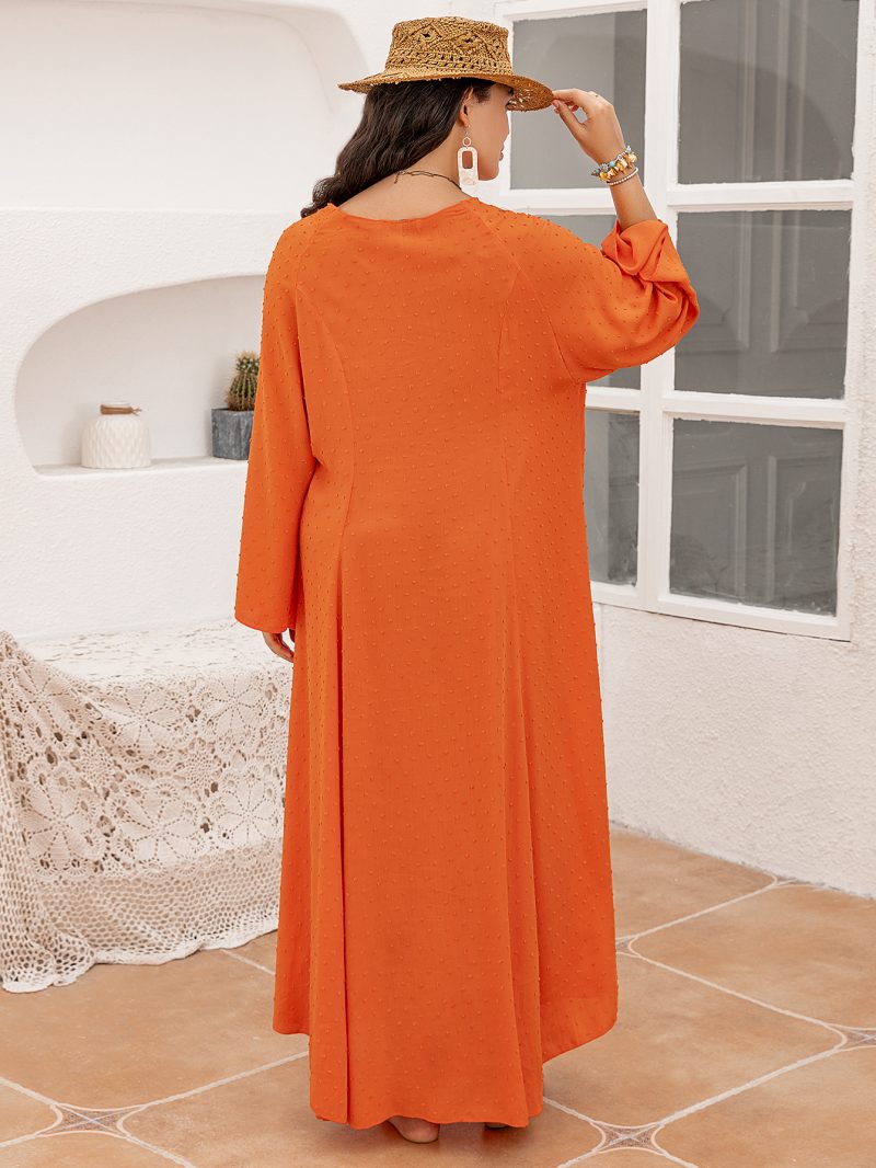 Women's Casual Holiday Dress: Long Length - Image 7