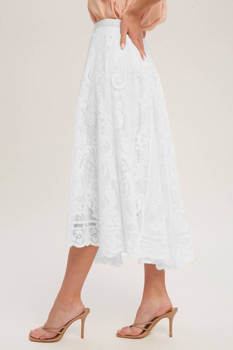 Mid-Length Sweet Fairy Lace Mesh Skirt: Popular Women's Spring Summer - Image 3