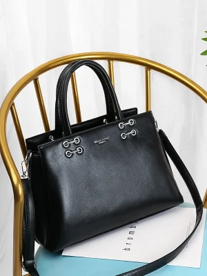 Luxury High Quality Pu Leather Shoulder Totes