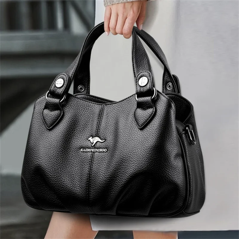 Designer High Quality Shoulder 3 Layers Large Capacity Bag - Image 2