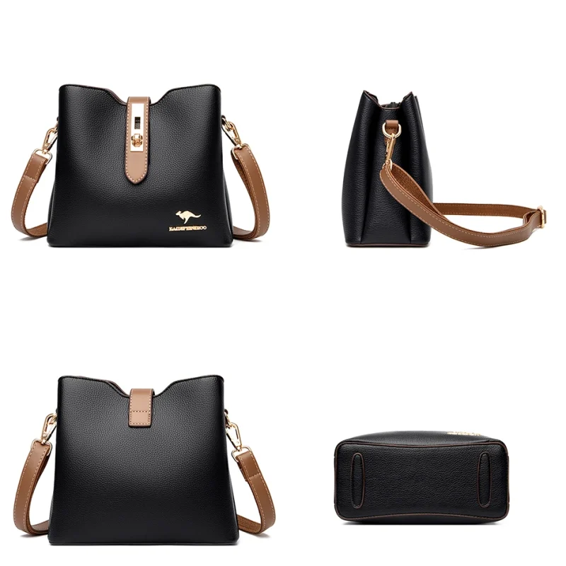 High-Quality 3-Layer Eco Crossbody Bag - Image 5