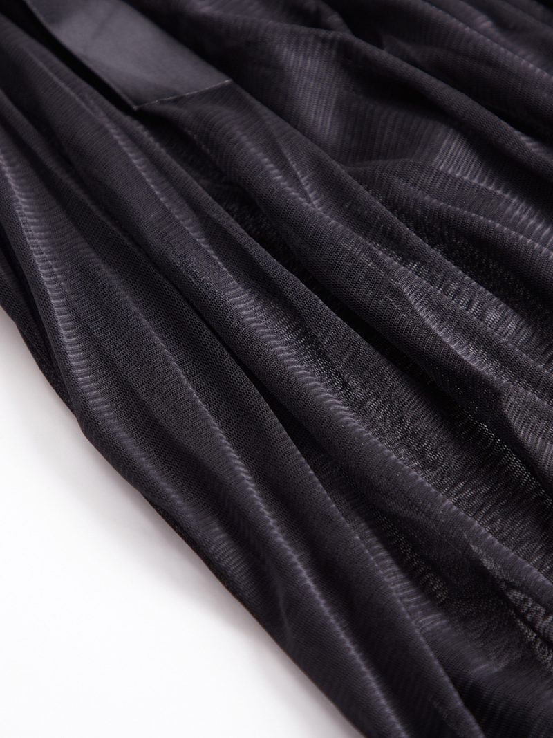 Be the Epitome of Elegance and Temptation in this Pleated Slip Dress! - Image 3
