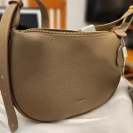 Eco Retro Style Solid Color Hobo Bag photo review