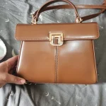 High Quality Eco Genuine Leather Handbag photo review