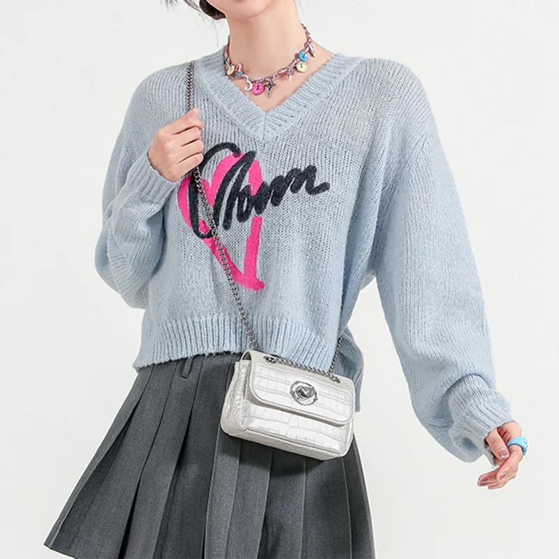 Luxury Texture Crocodile Pattern  Shoulder Bag - Image 4