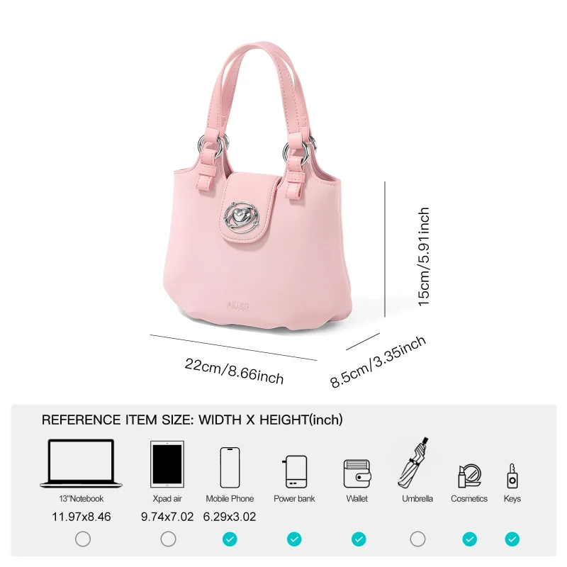 Original Hardware Decoration Tote Bag - Image 4