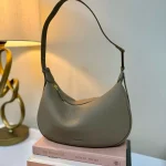 Eco Retro Style Solid Color Hobo Bag photo review