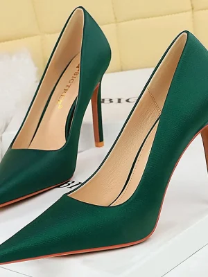 Eco Green High Heels