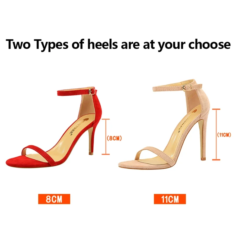 High-Quality Eco Open Toe Kitten Heels - Image 2