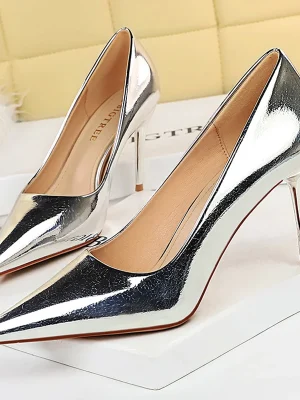 Patent Leather Banquet Shoes