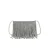 Gray shoulder bag