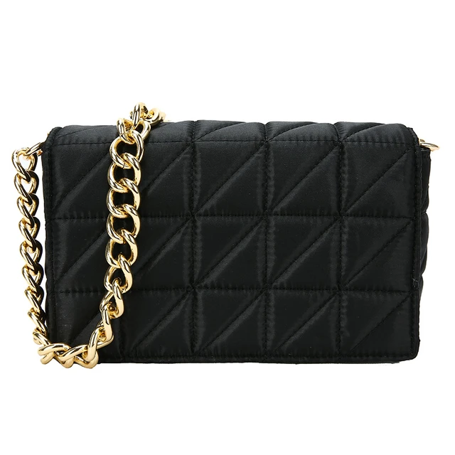 Black shoulder bag