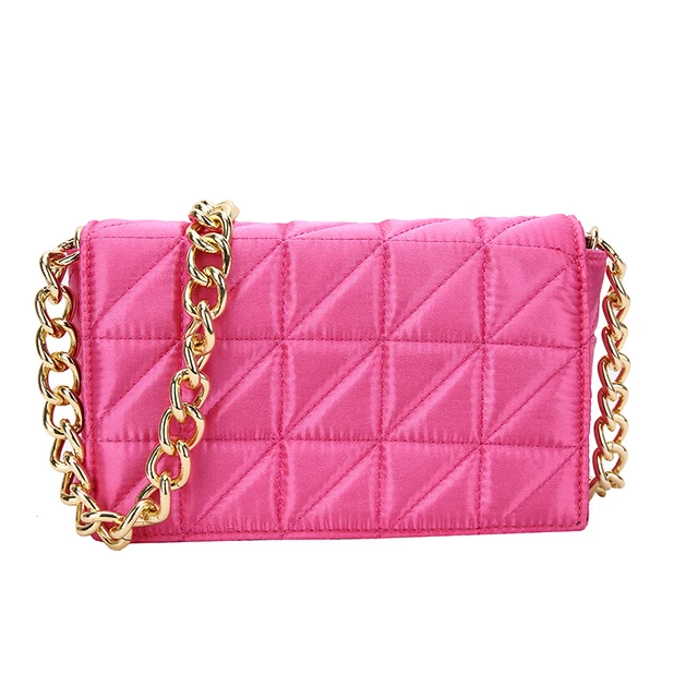 Pink shoulder bag