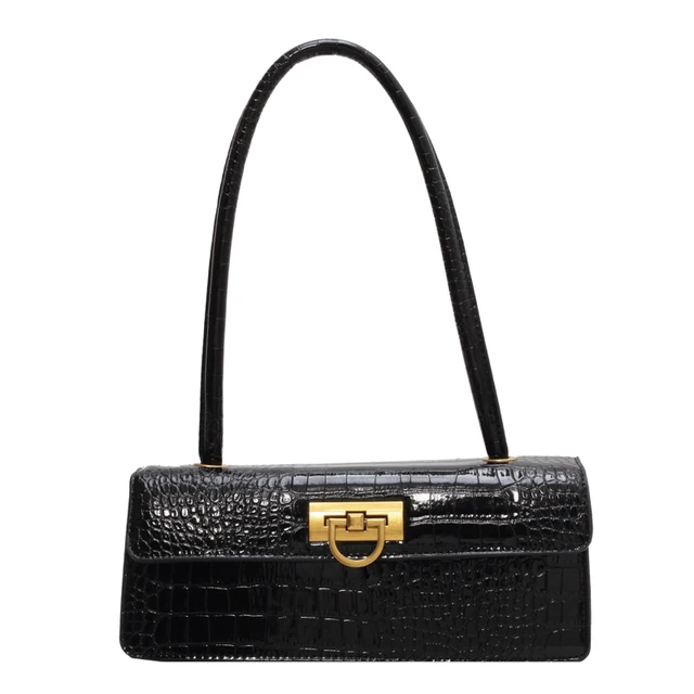 Black shoulder bag