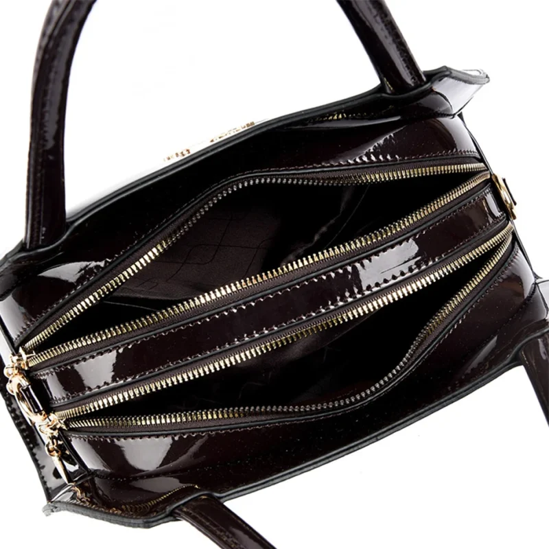 Brand High Quality Leather Luxury Designer Shoulder Messenger Bag - Image 6