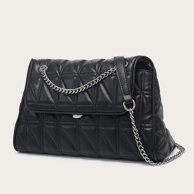 Black shoulder bag