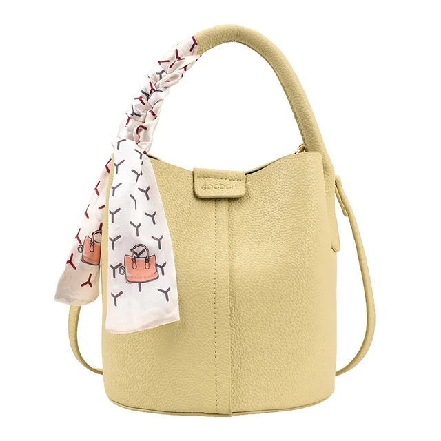 Yellow handbag