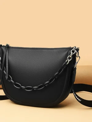 Designer Luxury Large Capacity Zipper shoulder bag