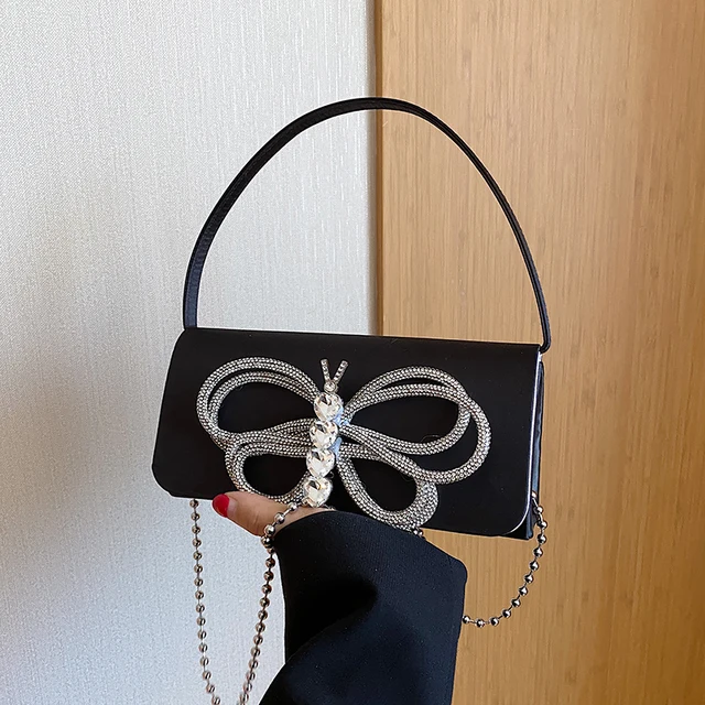 Black shoulder bag