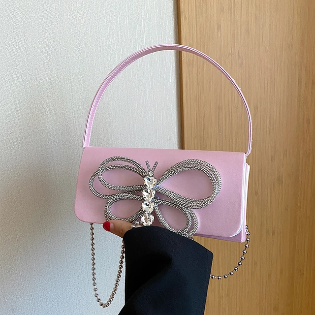 Pink shoulder bag